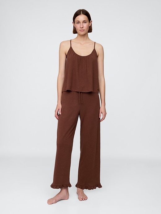 pantaloni del pigiama con volant