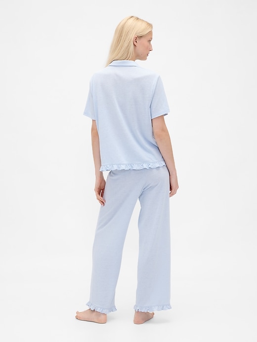 pantaloni del pigiama con volant