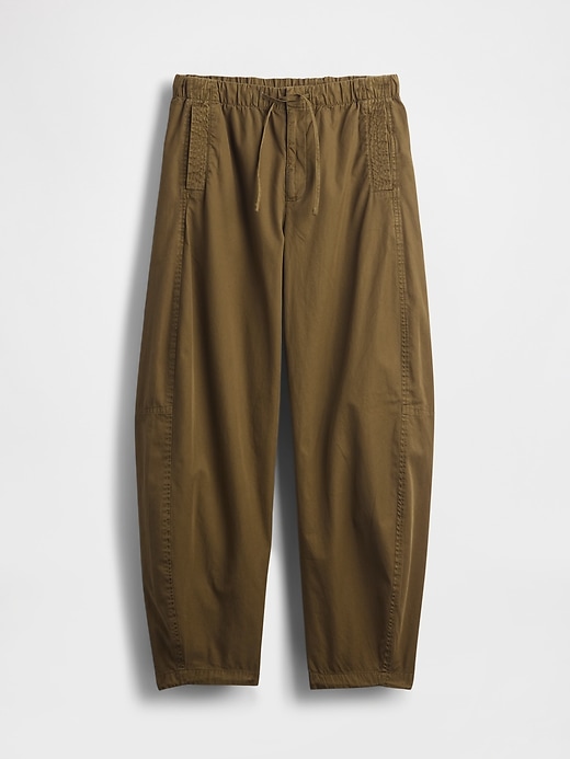 pantaloni paracadute a vita media