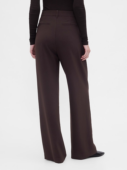 pantaloni a pieghe a vita alta 365