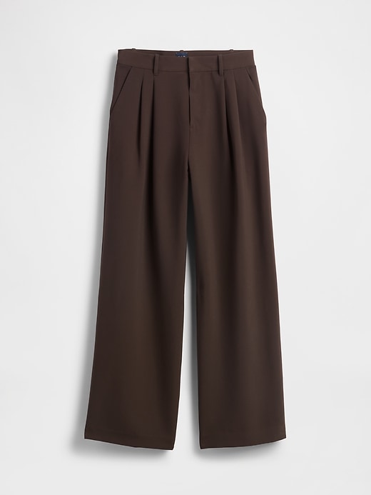 pantaloni a pieghe a vita alta 365
