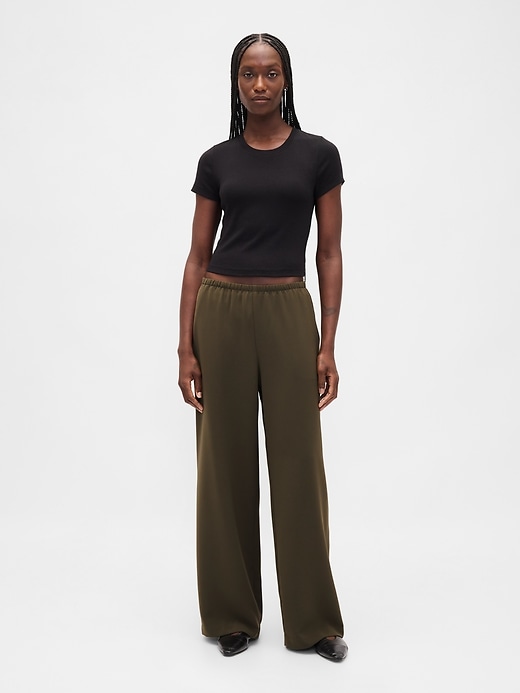 pantaloni a gamba larga facili
