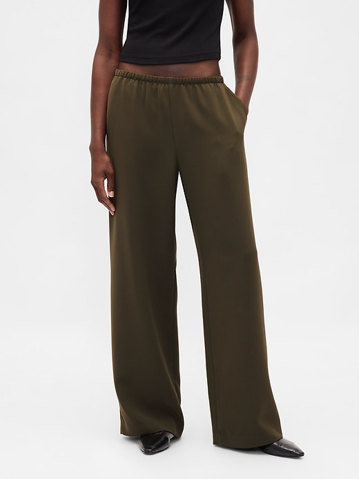 pantaloni a gamba larga facili