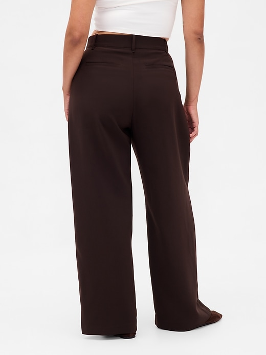 pantaloni a pieghe a vita alta curvy 365