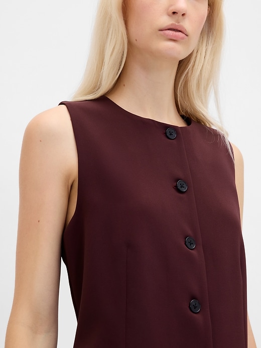 gilet a collo alto