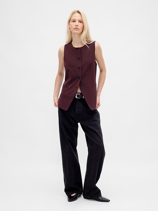 gilet a collo alto