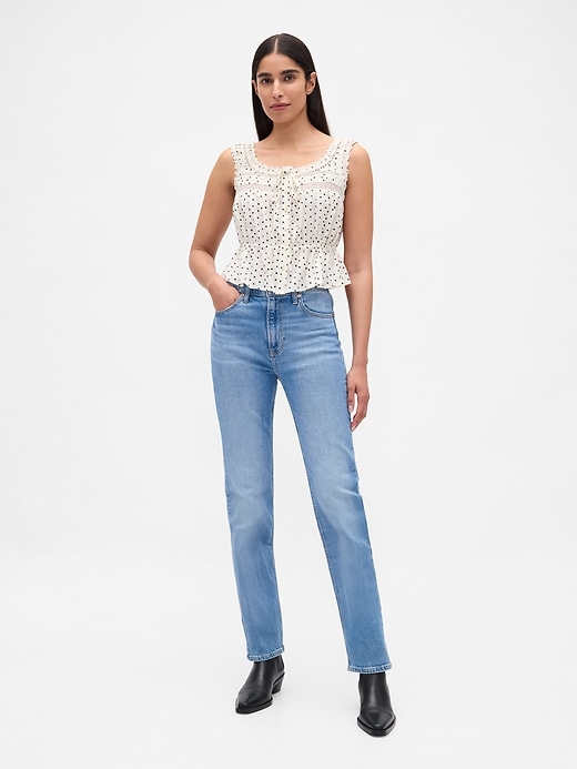 top peplo con pizzo