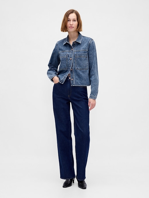 giacca in denim