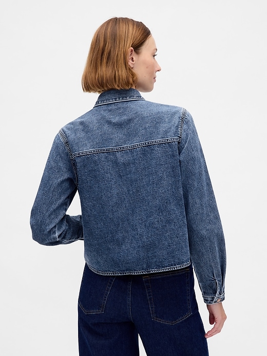 giacca in denim