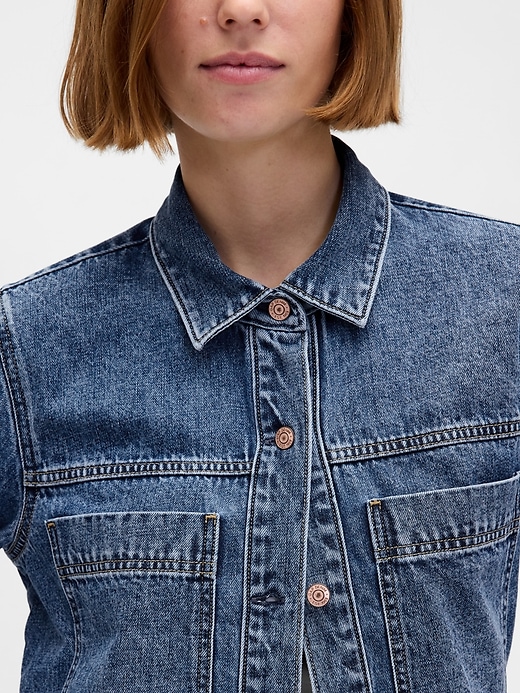 giacca in denim