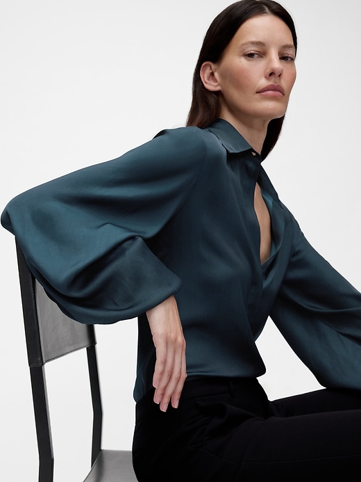 camicia in raso gapstudio