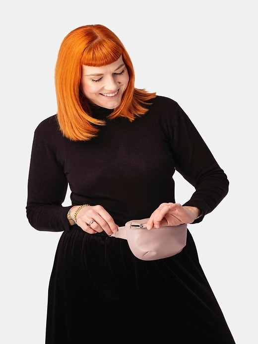 borsa da cintura kibou mini in pelle vegana