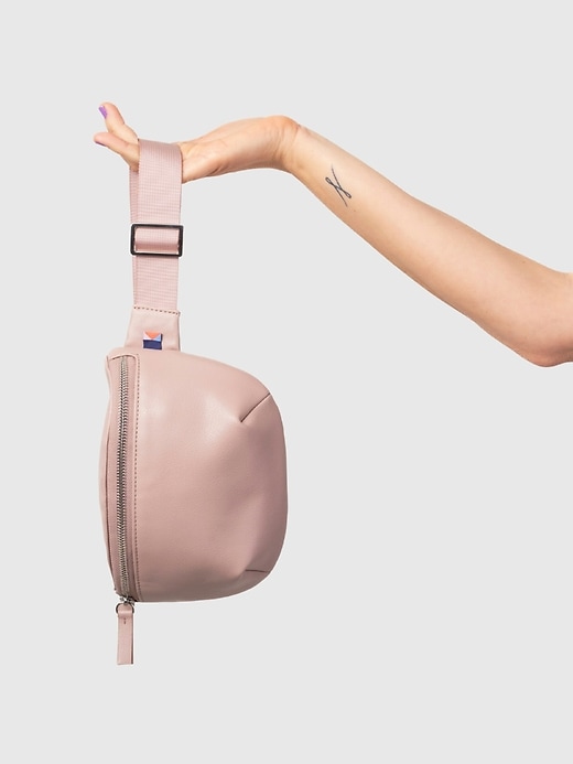 borsa da cintura kibou mini in pelle vegana