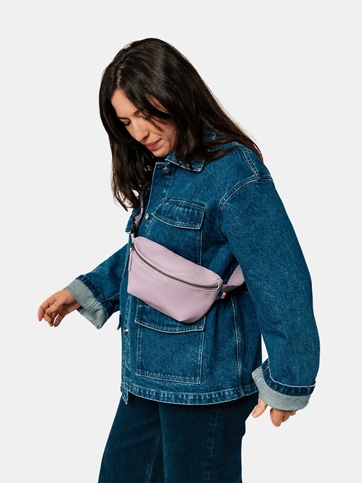 borsa da cintura kibou mini in pelle vegana