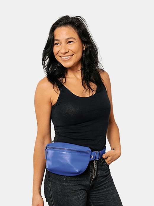 borsa da cintura kibou mini in pelle vegana