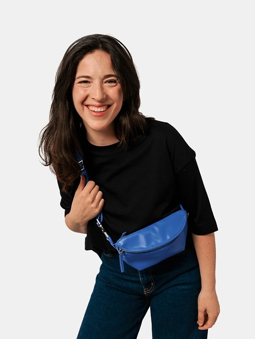 borsa da cintura kibou mini in pelle vegana
