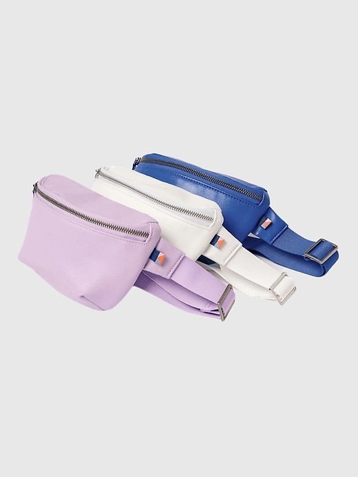 borsa da cintura kibou mini in pelle vegana
