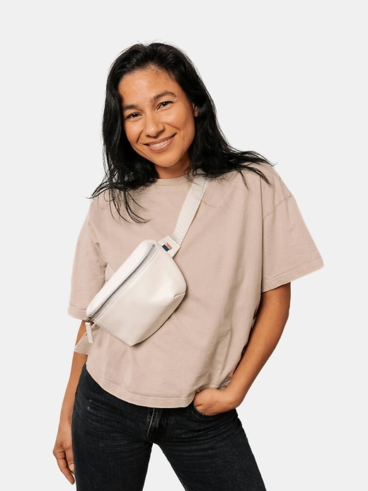 borsa da cintura kibou mini in pelle vegana