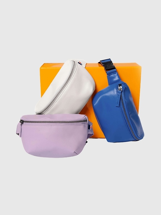 borsa da cintura kibou mini in pelle vegana
