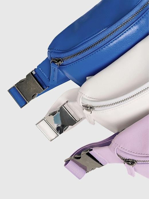 borsa da cintura kibou mini in pelle vegana