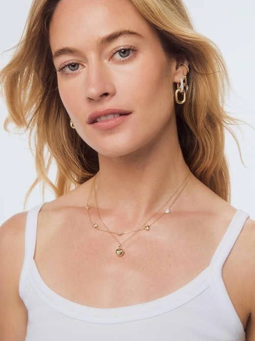 collana con piccolo cuore di ana luisa lev