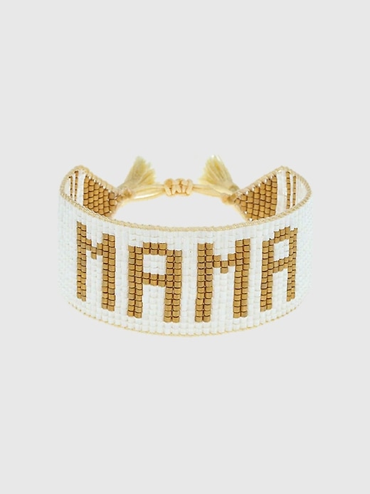 bracciale hart mama bianco e oro