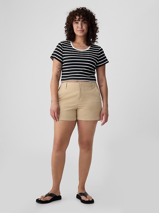 pantaloncini downtown khaki da 4