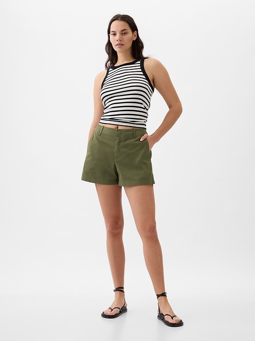pantaloncini downtown khaki da 4