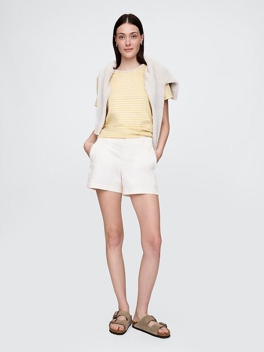 pantaloncini downtown khaki da 4