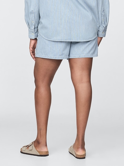 boxer in denim a vita media