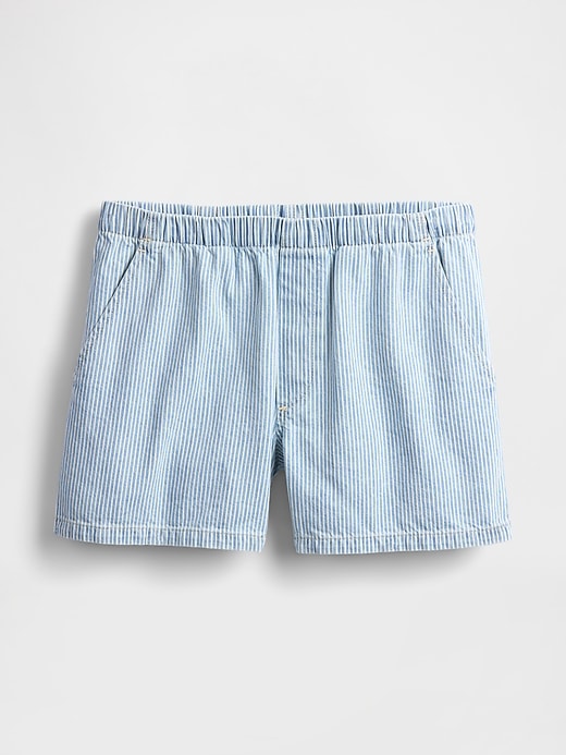 boxer in denim a vita media