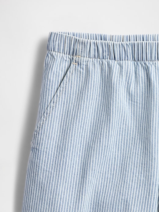 boxer in denim a vita media