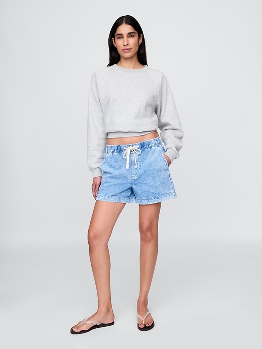 pantaloncini di jeans facili