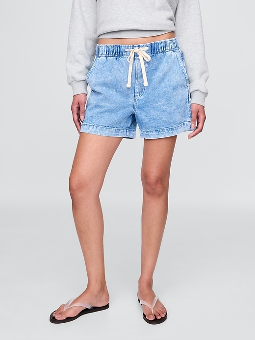 pantaloncini di jeans facili