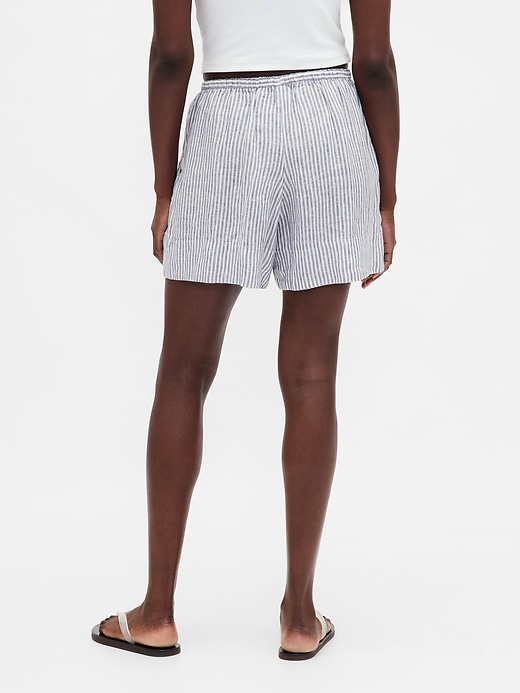 pantaloncini easy in 100 lino