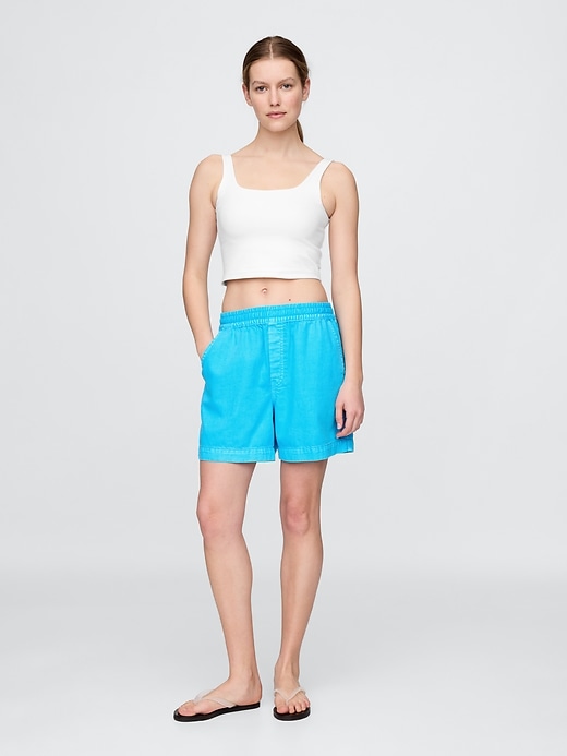 pantaloncini in denim ultra morbido e facili da indossare
