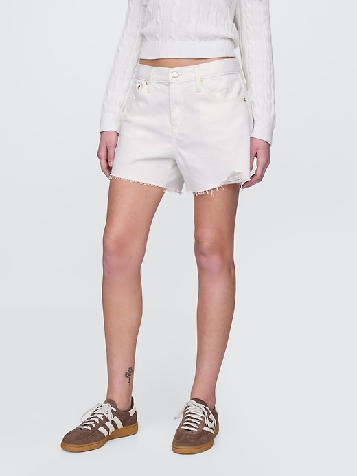 pantaloncini a vita media ultrasoft relaxed cutoff da 4