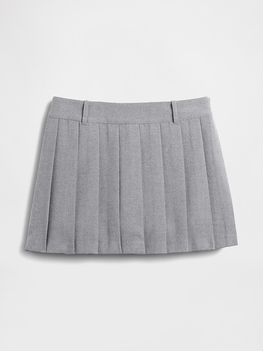 mini gonna-pantalone plissettata
