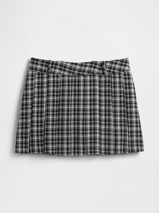 mini gonna-pantalone plissettata