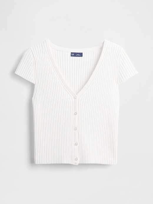cardigan a coste corte