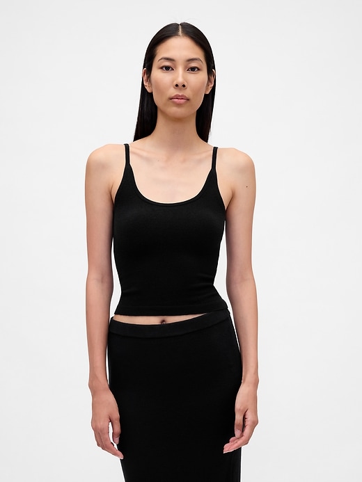 canotta elasticizzata cashsoft crop