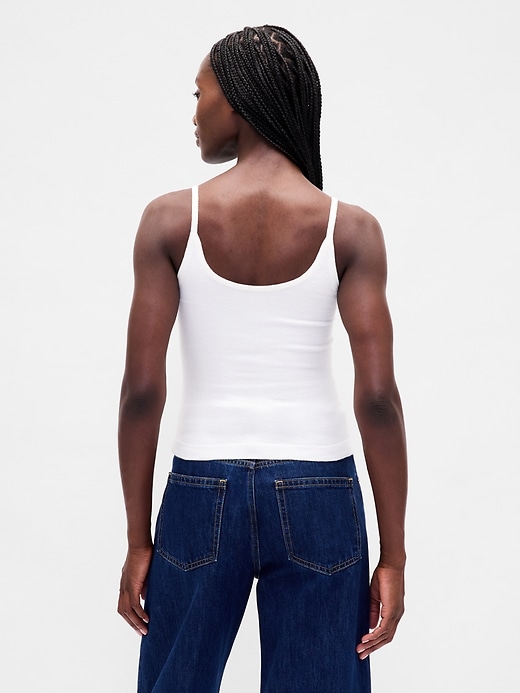 canotta elasticizzata cashsoft crop
