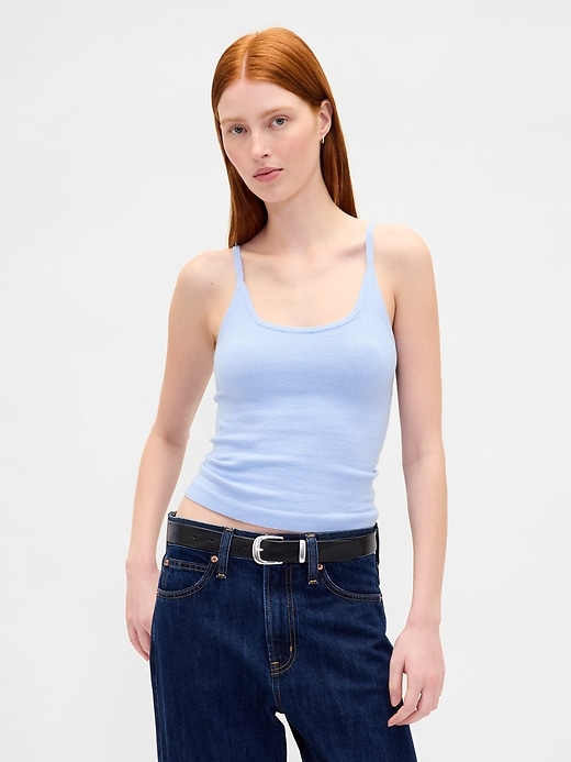 canotta elasticizzata cashsoft crop