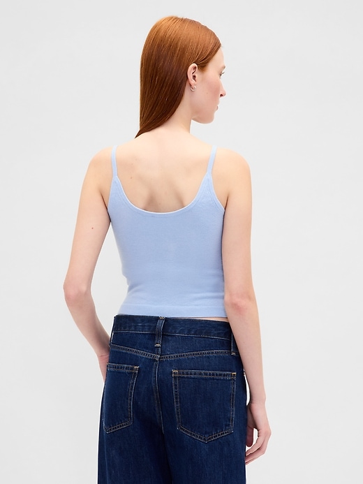 canotta elasticizzata cashsoft crop