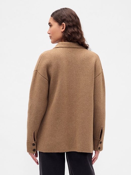 giacca oversize cashsoft