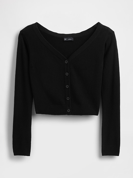 cardigan corto leggero cashsoft