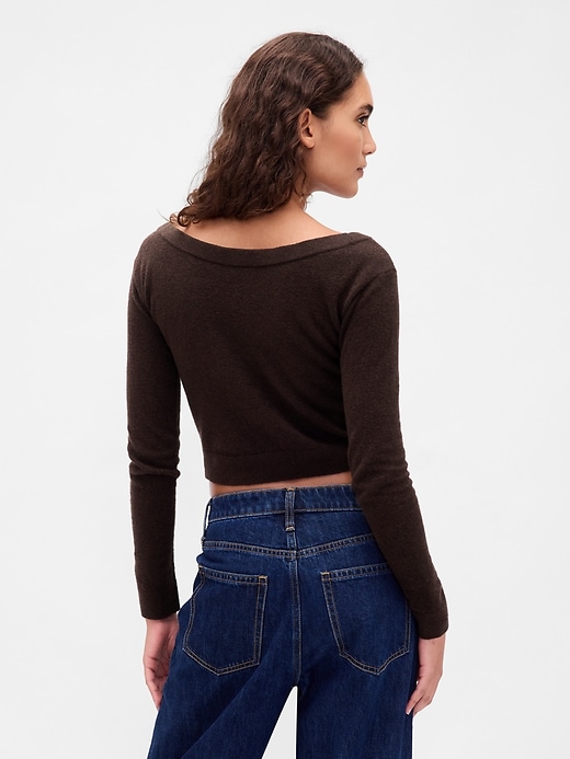 cardigan corto leggero cashsoft