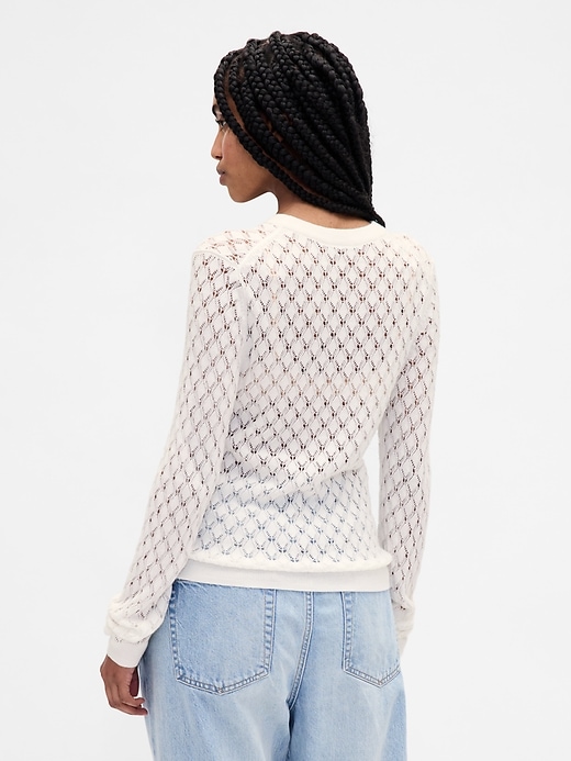 maglione pointelle