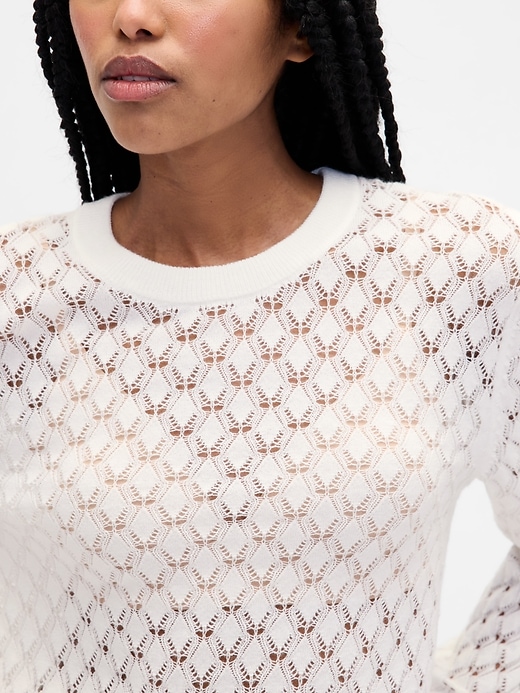 maglione pointelle