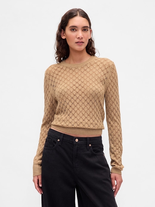 maglione pointelle